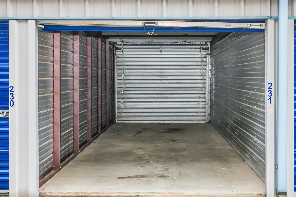 Storage Facility Inside Units View | Terry